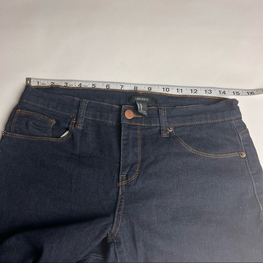 Forever 21 Womens DarkWash  Jeans Sz 28 - Picture 5 of 8